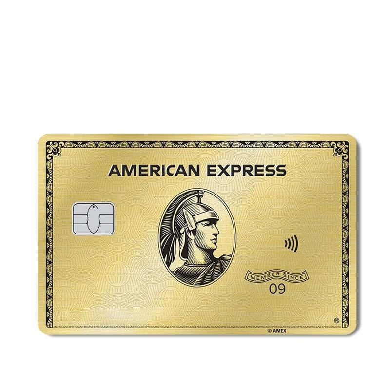 American Express Gold Credit Card Stickers