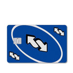 Autocollant Carte Bancaire Changement de Sens Sticky Stickers