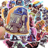 Star Wars Stickers <br> (Pack de 50) Sticky Stickers