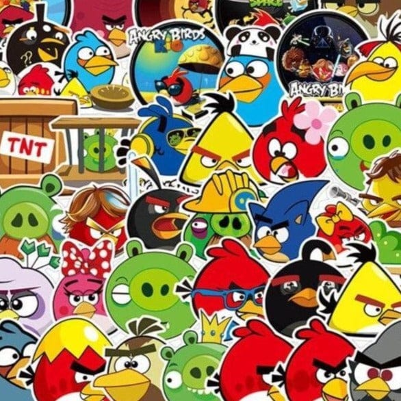 Angry Bird Stickers