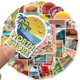 Stickers Capitales du Monde pour Ordinateur