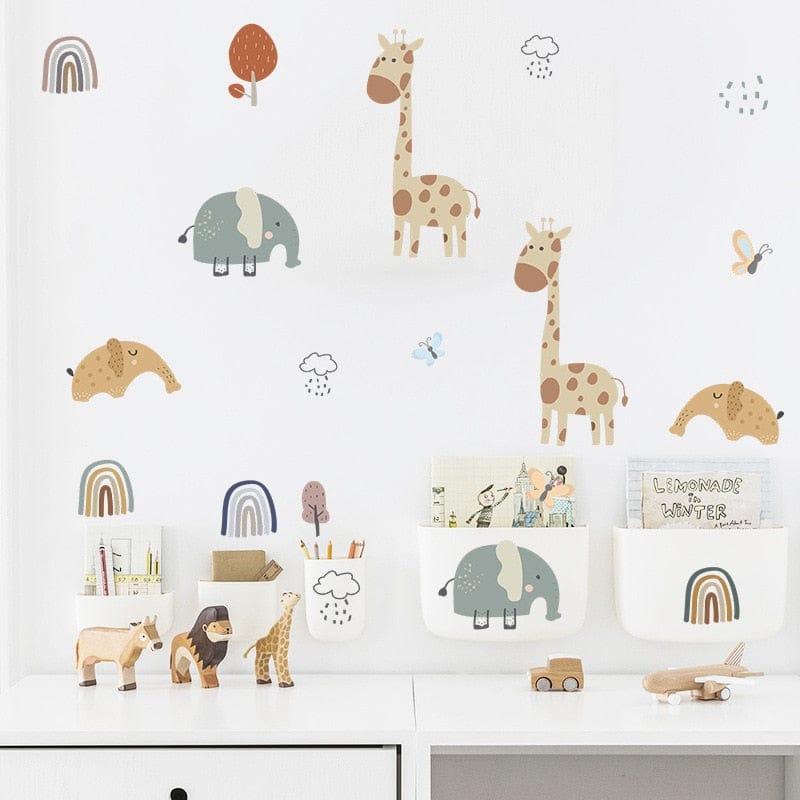 Stickers Porte Animaux  Stickers Chambre Bébé