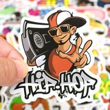 Stickers Danse Hip Hop pour Guitare