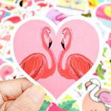 Stickers Flamant Rose pour fille