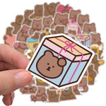 Stickers Kawaii Oursons pour valise