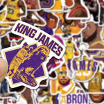 Stickers Lebron James pour fan des Lakers