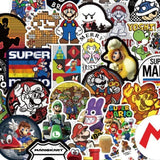 Stickers Mario Vintage pour ordinateur