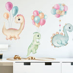 Stickers Muraux Chambre Fille Dinosaures Sticky Stickers