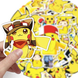 Stickers Pikachu<br> (50 pcs) Sticky Stickers