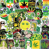 Stickers Reggae | Pack de 50 autocollants Sticky Stickers