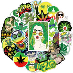 Stickers Reggae | Pack de 50 autocollants Sticky Stickers