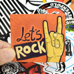 Stickers Rock Brillant pour ordinateur