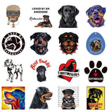 Stickers Rottweiler pour classeur