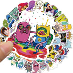 Stickers Skate<br> Cartoon Mix (50 pcs) Sticky Stickers