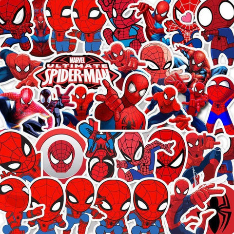 Stickers Parade Deltas Marvel Spiderman sur