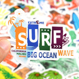 Stickers Surf pour gourde
