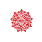 Stickers Voiture Mandala Red Sticky Stickers