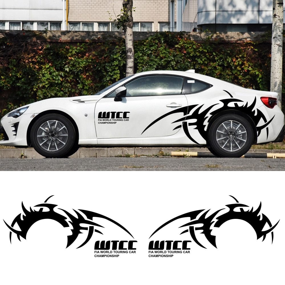 Sport Tuning Car Stickers, sticky decals